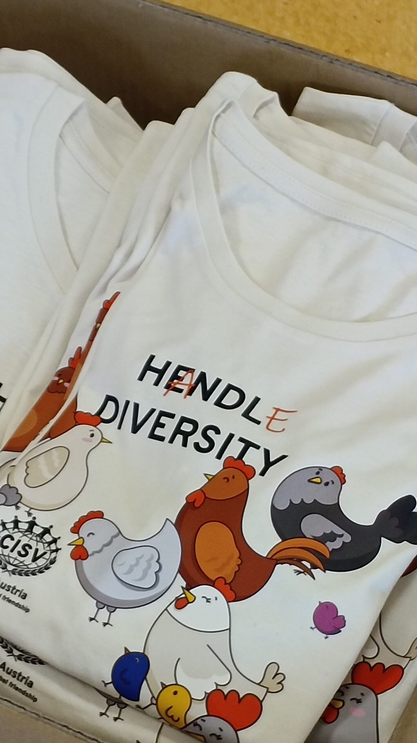 CISV Austria Motiv - hendl diversity - 24,-